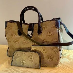 Authentic Dooney and Bourke Donegal Crest Tote